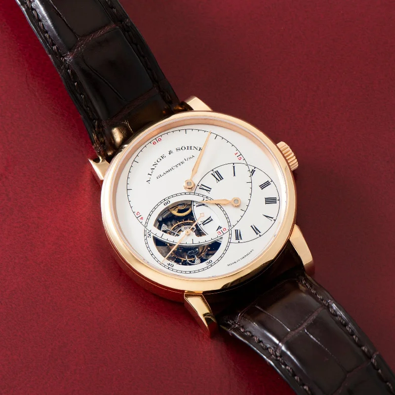 Vintage style quartz watches   A. Lange & Söhne Richard Lange Tourbillon